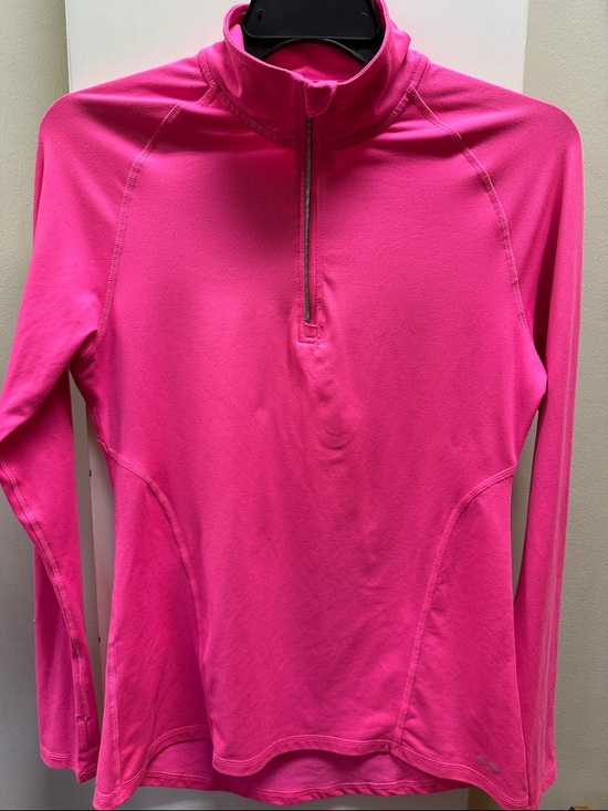 Champion Tops - Champion Bright Pink Half-Zip Active Top medium